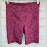 Athleta  Elation Printed 7” Biker short High Rise Photo 0