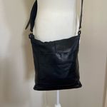 Hobo International REGHAN LEATHER SHOULDER BAG IN BLACK Photo 1
