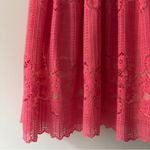 Free People  Lace Rocco Dress Dusty Rose Pink cut out Backless mini dress cutout Photo 8