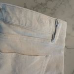 Vineyard Vines Women’s Corduroy Hight Rise Skinny Cream Straight Pant Size 27 Photo 4