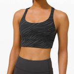 Lululemon  Black Le Tigre Longline Energy Sports Bra Photo 0