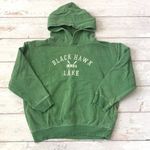 Genuine Merchandise Black Hawk Lake Crew Team Green Hoodie Sweatshirt Sweater Size Small 100% Cotton Photo 0