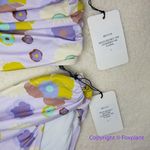 New! Set! Beth Richards Delrey Bikini Top and bottom, 70’s floral‎ bikini, L Purple Size L Photo 6