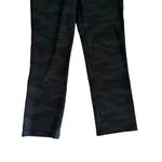 Democracy High Rise Ab Technology Ponte Knit Camo Print Pants Black SZ XS # 1946 Photo 4