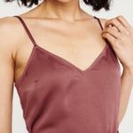Abercrombie & Fitch Satin Silk Slip Dress With Tie Photo 3