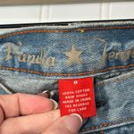 Vanilla Star Jeans Y2K Vanilla Star Floral Embroidered Low Rise Jeans NWT Distressed Size 9 Photo 3