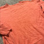 Aerie  Chilled Out Coral French Terry Oversized Sweatshirt Small Photo 3