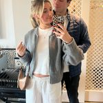 ZARA GREY BOMBER KNIT Photo 2