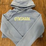 Gymshark light blue crop sweatshirt Photo 0