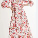 Tyler Boa #435  Sabrina Midi Floral Dress Size S Photo 0