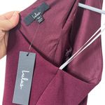 Lulus  So Flirty Burgundy One-Shoulder Cutout Asymmetrical Dress Women's Size XS Photo 10