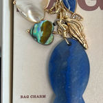 Luna Norte | Ocean Motif Bag Charm Gold Photo 0