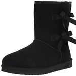 Koolaburra by Ugg  Black Victoria Short Boot Size 5 EUC #CL-92 Photo 0