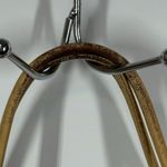 Vintage Monsac yellow leather shoulder purse 7x10x3.5" 6" Handle Photo 1