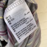 Alfani  nightgown super soft‎ xs has pockets NEW striped pajamas Photo 3