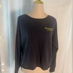 Abercrombie & Fitch Dark Blue Crew Neck Sweater Medium Photo 6