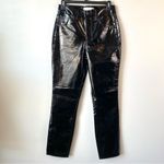 Good American  Good Classic Faux Leather Pants‎ Black 2 / 26 Photo 2