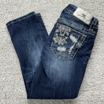 Miss Me MID-RISE (EASY CROP) JEANS TAG SIZE 26 Women's Denim Photo 0