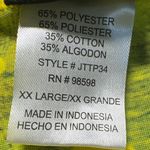 I.G. Sport XX Large Yellow Green Hibiscus Floral Sleeveless Maxi Dress Size XXL Photo 3