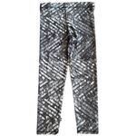 Terez NWT  Silver Sequin Patterned Leggings Size Small Retail $75.00 Photo 7