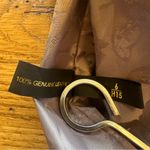 Rebecca Minkoff Cream Pebbled Leather Backpack with Lace Up and Tassel Detail Photo 7