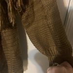 Forever 21 ⭐️ Fringe Balloon Sleeve Cardigan Sweater S Photo 2