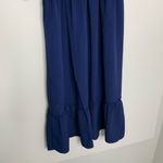 Hill House The Luisa Nap Blue Navy Crepe Dress Womens New Size XL Photo 5