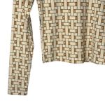 Urban Outfitters BDG Ivory All Over Print Turtleneck ON1371663 Size Small Photo 5