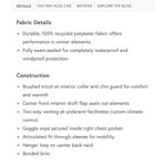 Stio Womens Figment Jacket Steel/Camo Large Waterproof Windproof MSRP $499 Black Photo 1