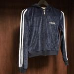 Hale Bob  Velour Hooded Track Jacket Photo 4