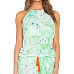 Basta Surf x Gray Malin Mako Romper Swim Cover Up Green size large Revolve Photo 0