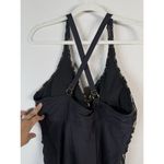 Alex Marie Mysterious Burnout One Piece Swim Suit Beige Black Paisley Women’s 16 Photo 9