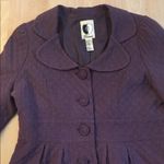 Forever 21 Vintage-style Eggplant Jacket with Peplum Photo 1