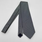 Brooks Brothers Vintage 346 Silk Tie Navy Geometric USA Made Y2K 3.75” Wide Photo 0