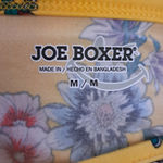 Joe Boxer Womens Cap Sleeve Vneck Casual Blouse Yellow Floral Size Medium Photo 2