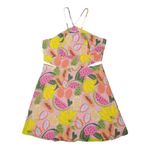 Hutch By Anthropologie Mixed Fruit Halter Dress Size 10 New Photo 3