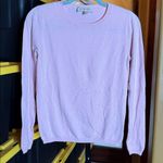Philosophy Soft Pink Long Sleeve Thin Sweater Size Small Photo 2
