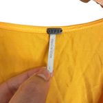 Young Fabulous and Broke Butter Yellow Viscose Button Down Aline Shift Dress Large Photo 2