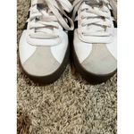 Adidas  Women’s VL Court 3.0 White & Black Stripe Sneakers Size 8.5 Photo 4