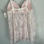 secret treasures NEW Pink Lace Babydoll Sz Medium 8/10 Photo 4