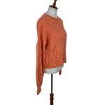 Happy Nature Sweater XS Coral Knit Lightweight Crewneck Earthy Chic Orange Photo 1
