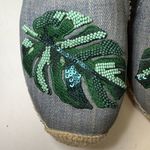 Michael Kors MICHAEL Kendrick Slip On Espadrille Flats
Denim Beaded Palm Size 8 Photo 4