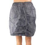 Title Nine  Women's Gray Camo Camouflage Drawstring Mid Rise A-Line Skirt Size M Photo 1