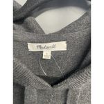 Madewell  Tunic Hoodie Women's Large Gray Knit Oversized Cozy Pullover A35 Photo 1