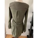 American Eagle  military style dress size Xxs olive green Photo 2