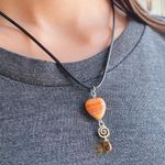 Handmade quality Czech glass beads chic fairy boho vintage retro funky hippie style necklace🌿✨ Photo 2