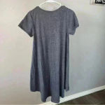 LuLaRoe  Carly Grey high low dress Size XS Photo 4