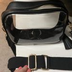 None clear Black and Gold Women's Crossbody Bag Photo 0
