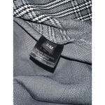 Ruti Gray Plaid Pullover Hoodie Drawstring Hem‎ Long Sleeve S/M Size 4 Photo 9