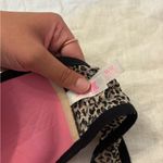 PINK - Victoria's Secret Victoria's Secret Bra leopard cheetah bandeau Strapless Medium Photo 2